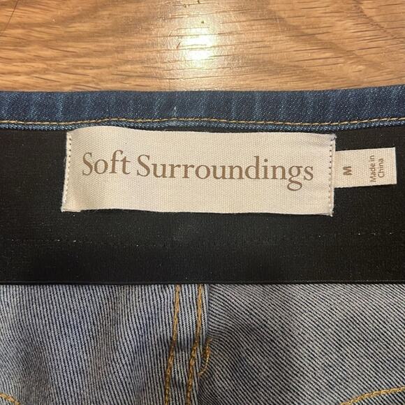 Soft Surroundings Jeans Ultimate Relaxed Straight - Picture 4 of 8